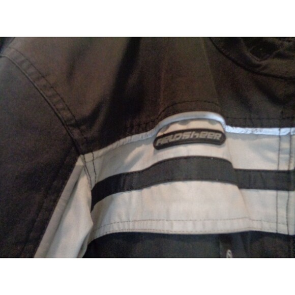 FieldSheer Motorcycle Sz XL Racing Jacket Armored Men's Black Gray - Picture 5 of 8